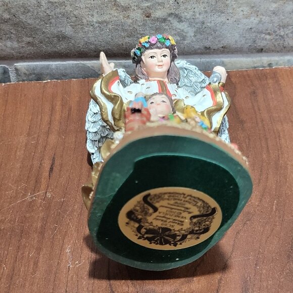 International Santa Claus Collection Christ Child With Angel Venezuela Figurine - Picture 6 of 10